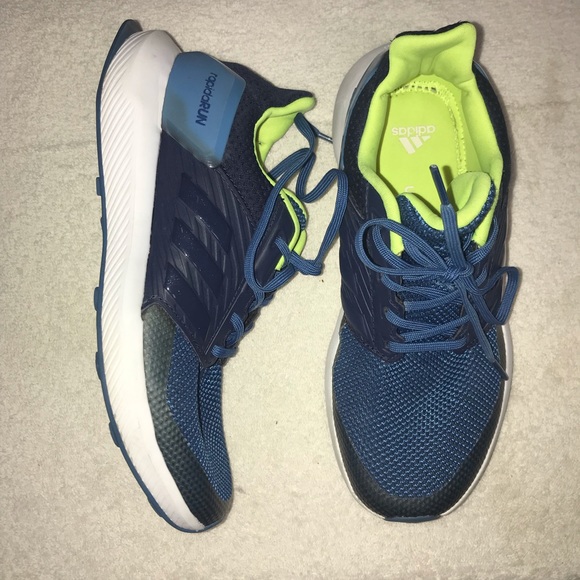 adidas Other - Adidas boy’s rapida run cloud foam fit foam size: 3 color : blue